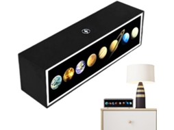 Luminária De Mesa Com Carregador Sem Fio, Luminária De Cabeceira Para Quarto