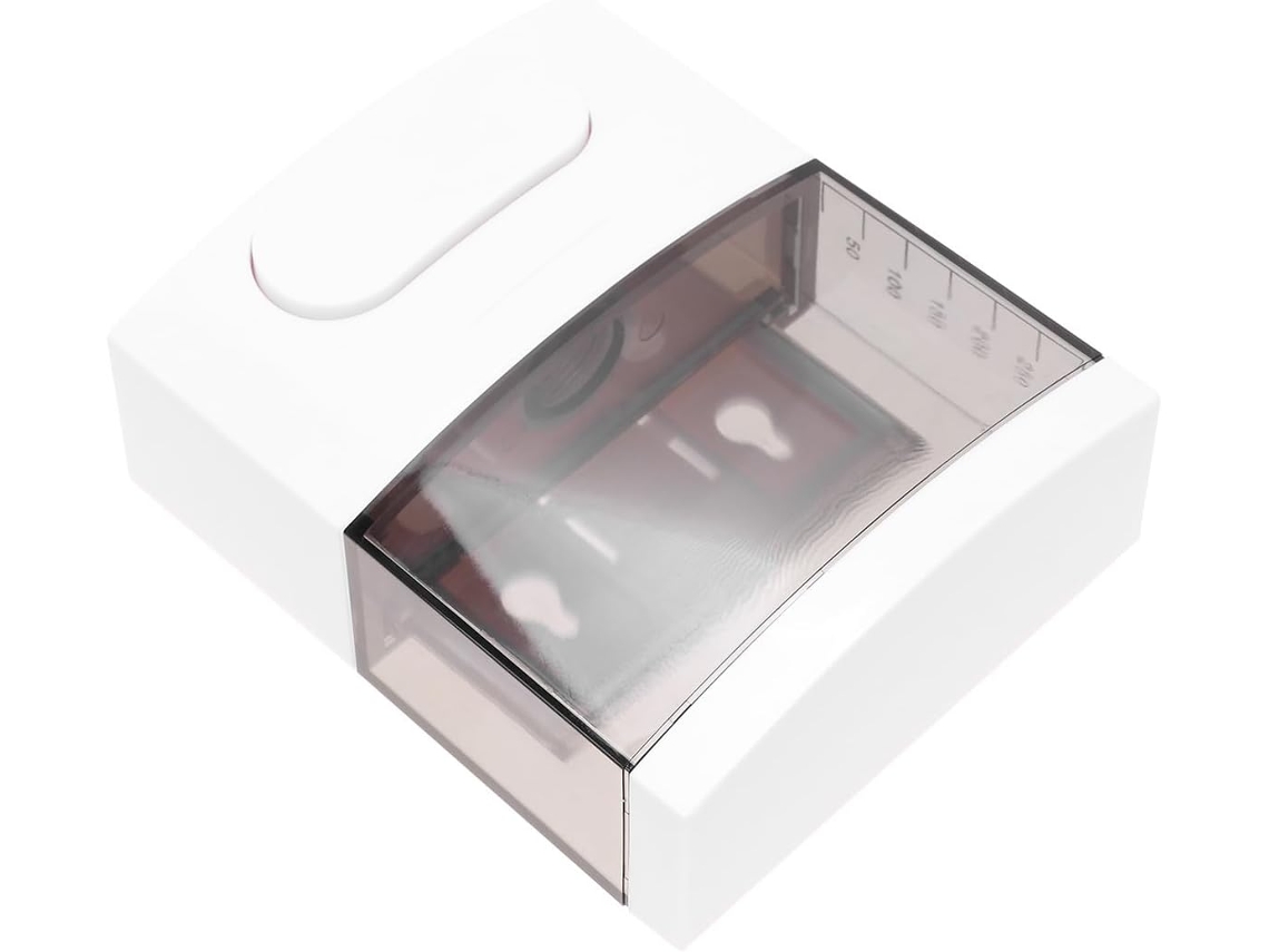 Plástico Cinza Transparente, para Banheiro e Cozinha. CHABERLU