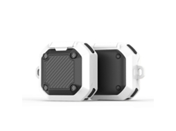 Capa Protetora Para Fones De Ouvido Dux Ducis Secg Series Para Samsung Galaxy Buds Live/buds 2/buds Pro, Branca