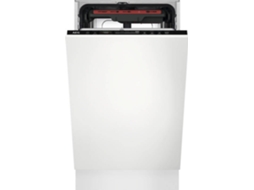 Máquina de Lavar Loiça Encastre AEG FSE74507P (10 Conjuntos - 45 cm - Painel Preto)