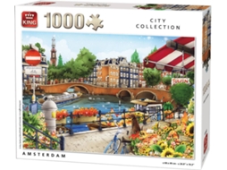 Puzzles KING Amsterdam (1000 peças)