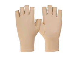 Luvas De Meio Dedo Com Proteção Uv Para Manicure, Cabine De Gel Para Unhas, Atividades Ao Ar Livre E Direção.