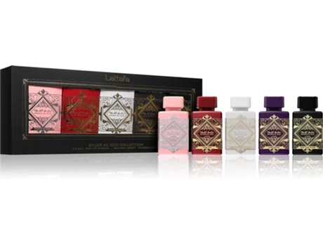 Mini coleção Badee Al Oud 5 x 5 ml Lattafa
