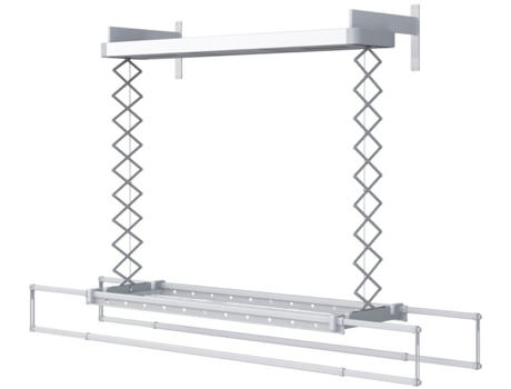 Estendal De Parede Elétrico Foxydry Pro 150st (160x52x70 Cm Aço E Alumínio)