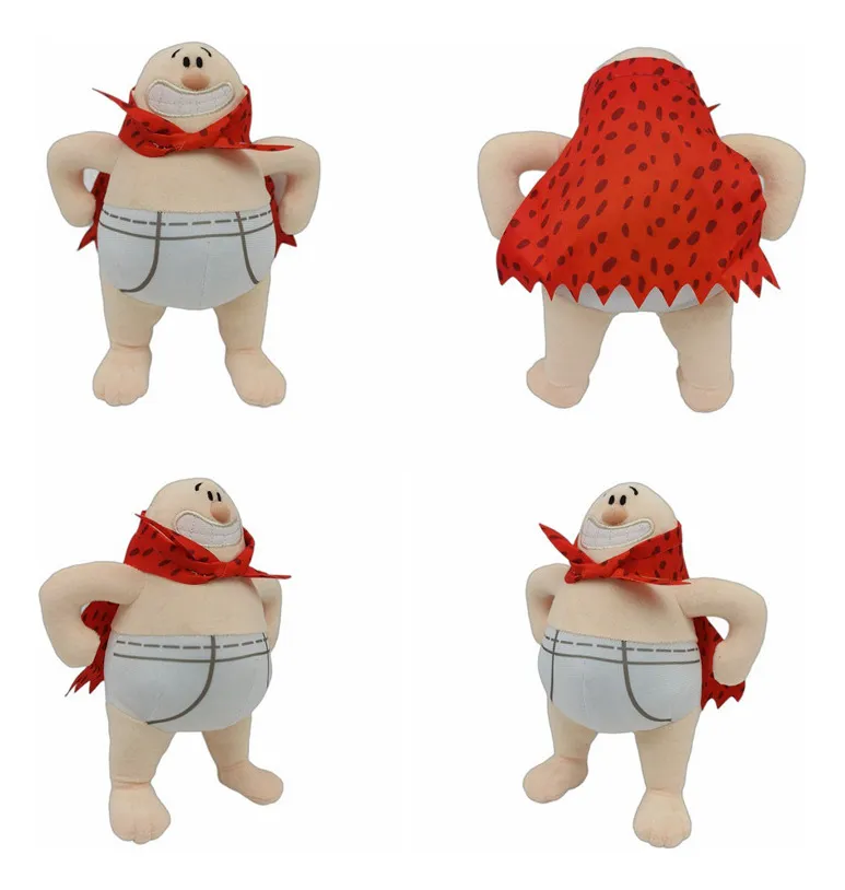 Lindos Livros Ilustrados Do Capitão Cueca 22cm,vayotoy
