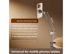 Suporte Magnético Magsafe Para Celular E Tablet De Cabeceira, Ideal Para Streaming.