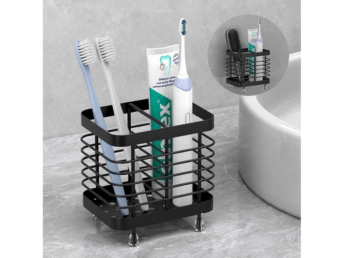 Suporte Para Escova De Dentes Para Banheiro, Escova De Dentes Elétrica Em Aço Inoxidável