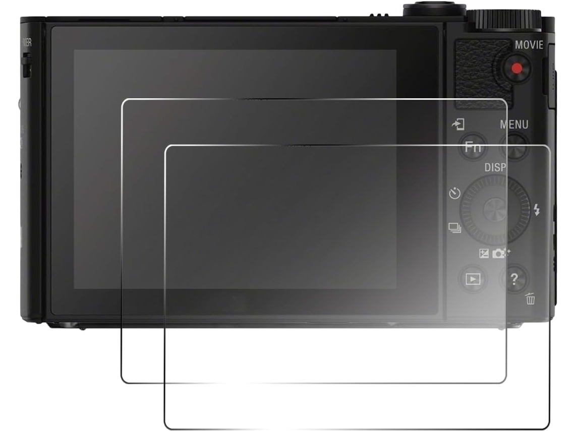 Protetor de Ecrã para Sony Hx400 Película Protetora de Vidro Temperado 9h para Câmeras CUICH (3 Pack)