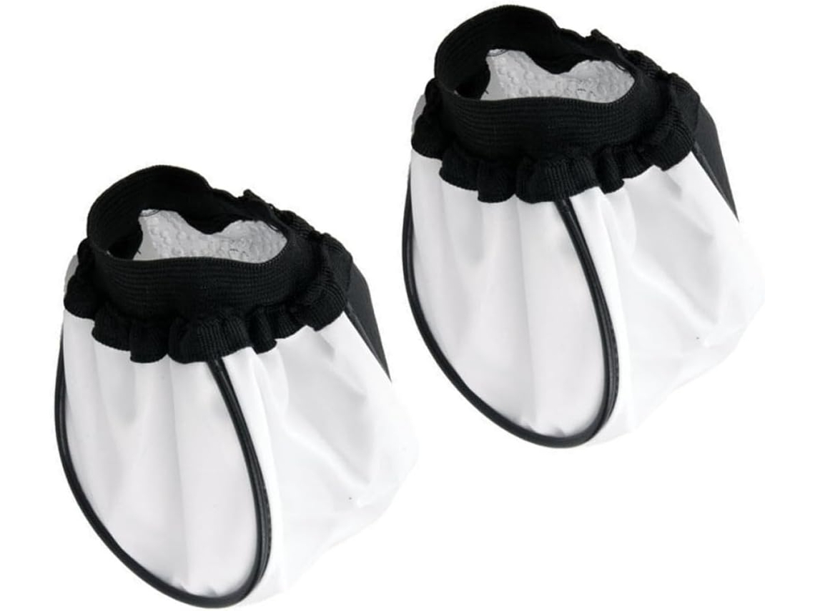 2 Peças De Capa Refletora Redonda De Tecido Branco Para Flash.