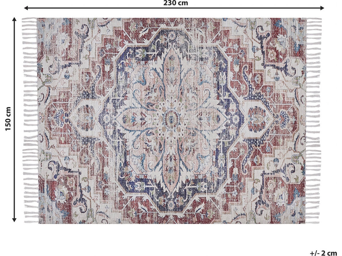 Tapete BELIANI Kelkit (Multicolorido - 230x150x1 cm)