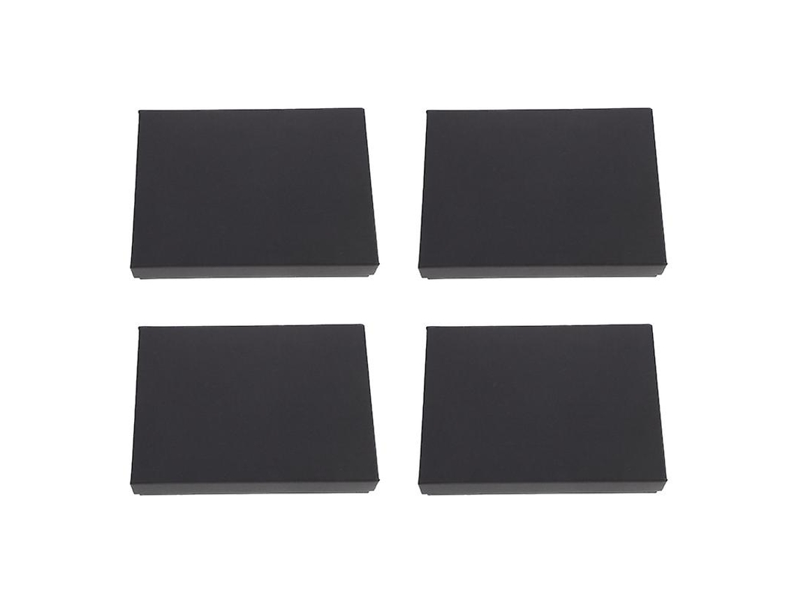 4pcs Caixas De Papel Retangulares Allinless