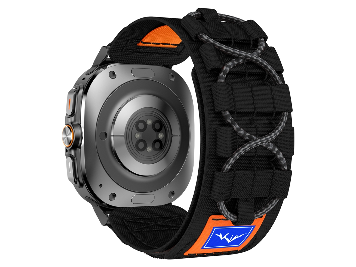 Bracelete para Samsung Galaxy Watch Ultra 47mm Preto Preto XIAOMOYU