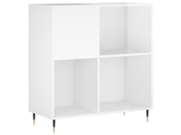 Record Cabinet, Record Cabinets Vidaxl Branco Madeira Processada (n/a)