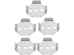 Conjunto De 5 Peças Suporte Para Barra Toalha Toyandona Em Aço Inoxidável Com Base Redonda, Que Combina Com Diferentes