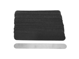 2026altiro-kit De 100 Cintas De Lija De Uñas Reemplazables Con Placa Base De Acero Inoxidable Reutilizable