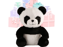 Panda De Pelúcia Lavável, Almofada Macia E Confortável Para A Pele,