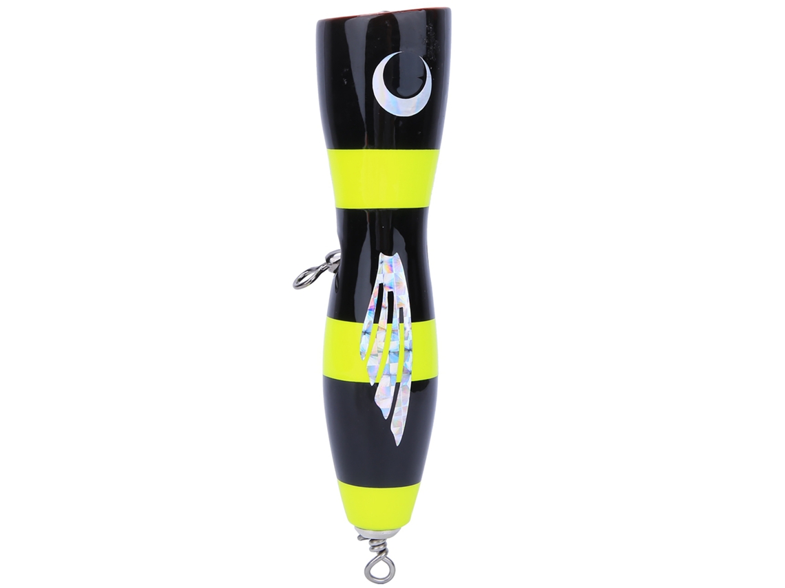 Isca Artificial Peixe Madeira Topwater Grande