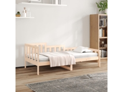 Vidaxl Sofá-cama Sem Colchão 90x190 Cm Madeira De Pinho Maciça