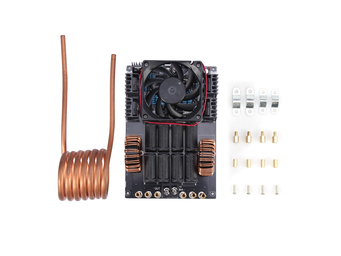 Módulo De Placa De Calentamiento Por Inducción De Alta Frecuencia Zvs 12-40v 1000w 50a