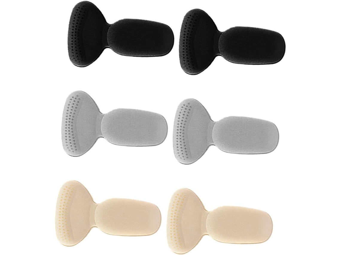 Ipetboom 3-pares De Almofadas Macias Esponja Para Salto Alto, Confortáveis E Ideais Para Calos, Almofadas Adesivas Para