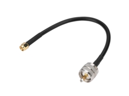 Cabo Coaxial Sma Pl259 Macho Para Uhf Pl259 Macho Reto 20cm Para Rf