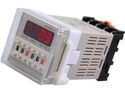 Controlador De Relé Temporização Com Display Digital Dh48j-8