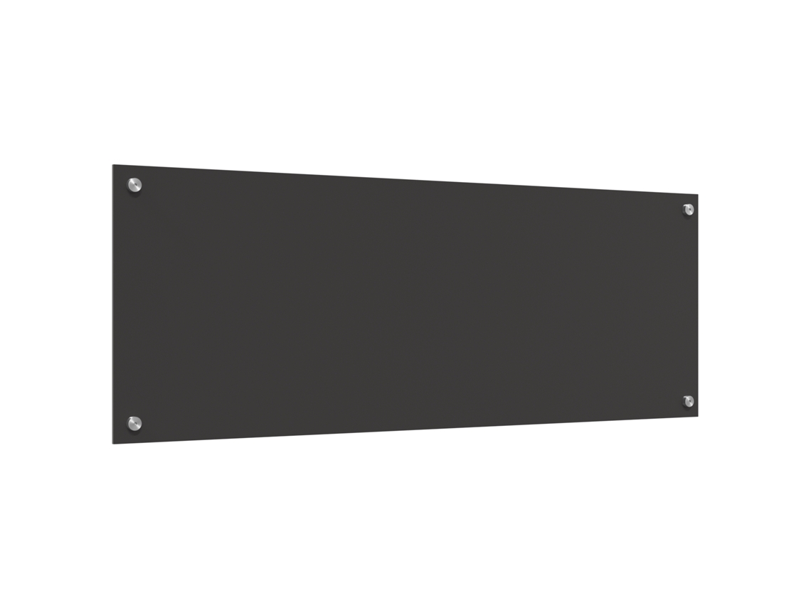 Revestimento Elegante De Cozinha Cinza Escuro Vidaxl Cinzento Vidro (110 X 40 Cm)