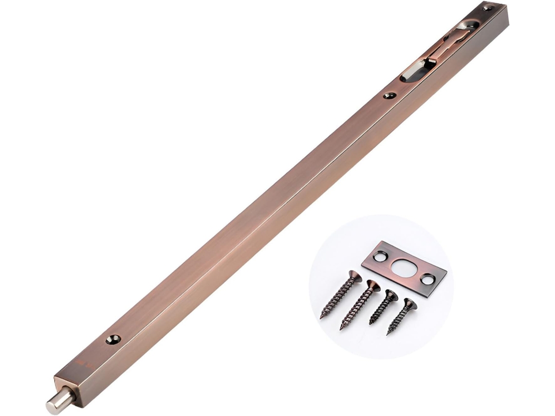 Fechadura De Embutir Para Porta Dupla, Trinco De Segurança Para Porta Francesa Em Aço Inoxidável, Compatível Com Portas