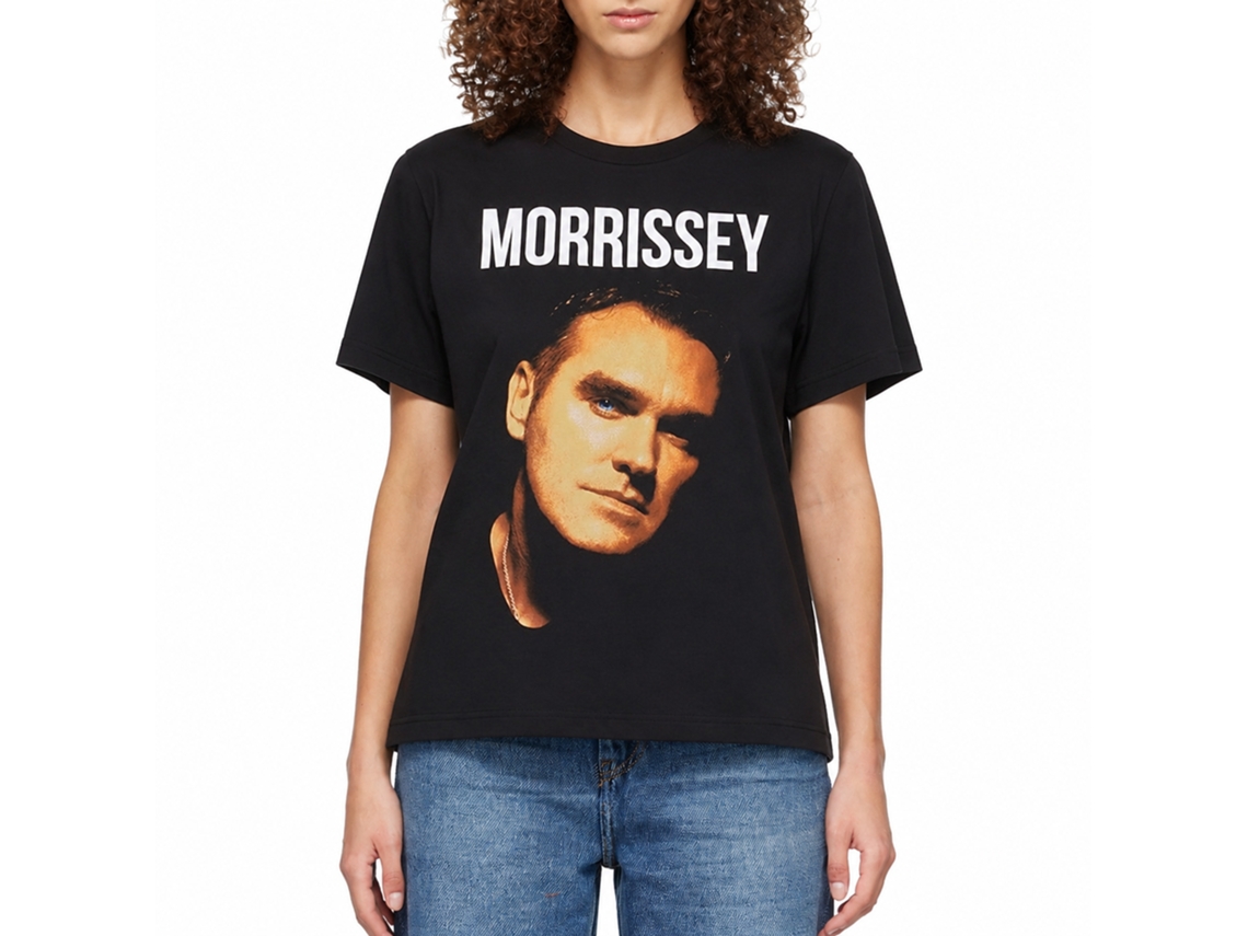 Morrissey Face Photo T-shirt Classic Unisex Adults Size:s