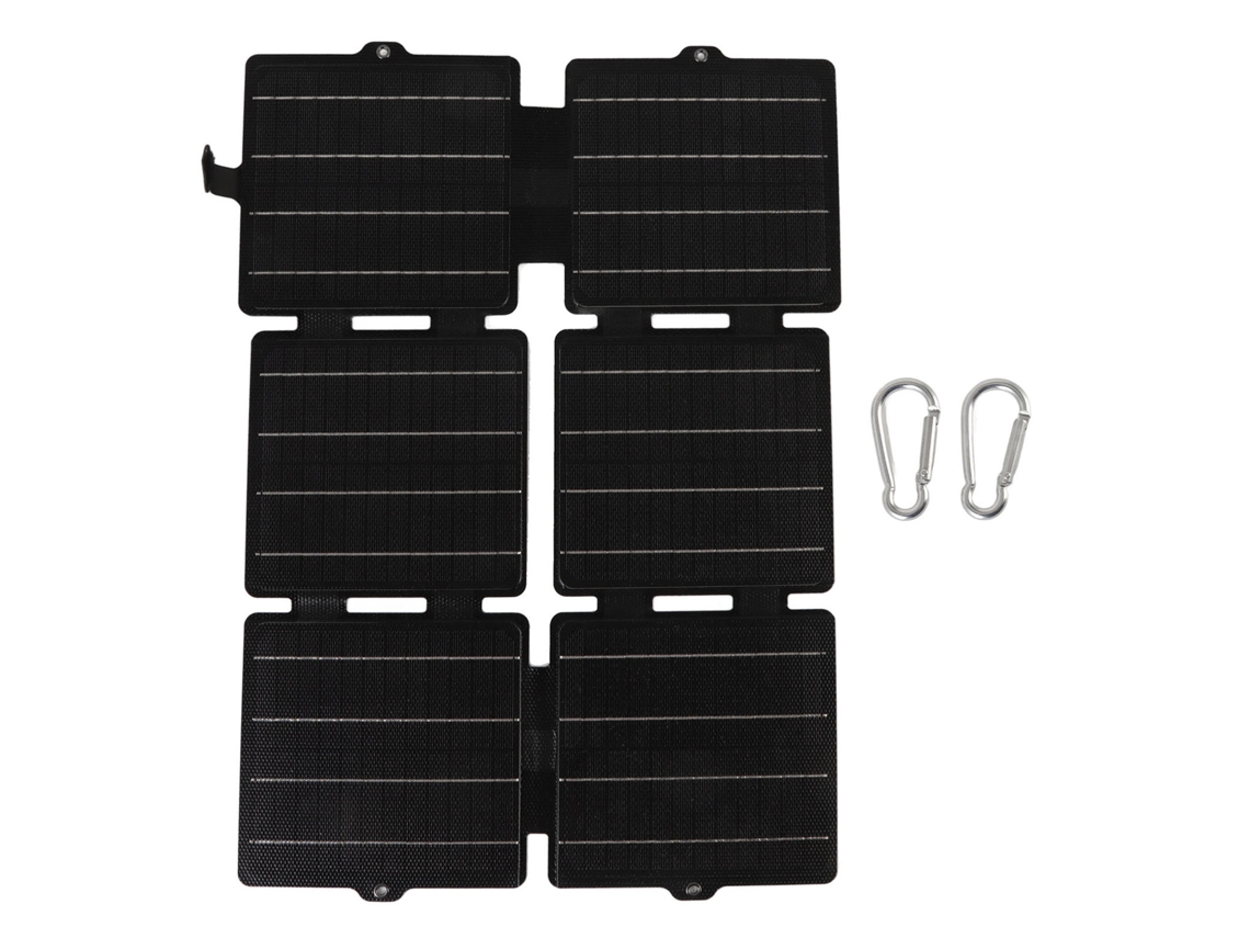 Carregador Solar Portátil Laxiscreed 30w Resistente À Água Ipx6 Dobrável Para Viagens E Atividades Outdoor