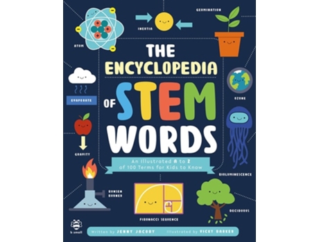 Livro The Encyclopedia of STEM Words de Jenny Jacoby (Inglês)