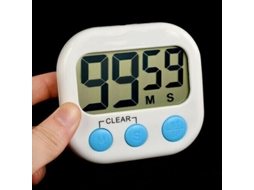 Temporizador de Cozinha com Tela Digital de Números Grandes, Alarme Magnético de Contagem Regressiva SUNNY SPACES