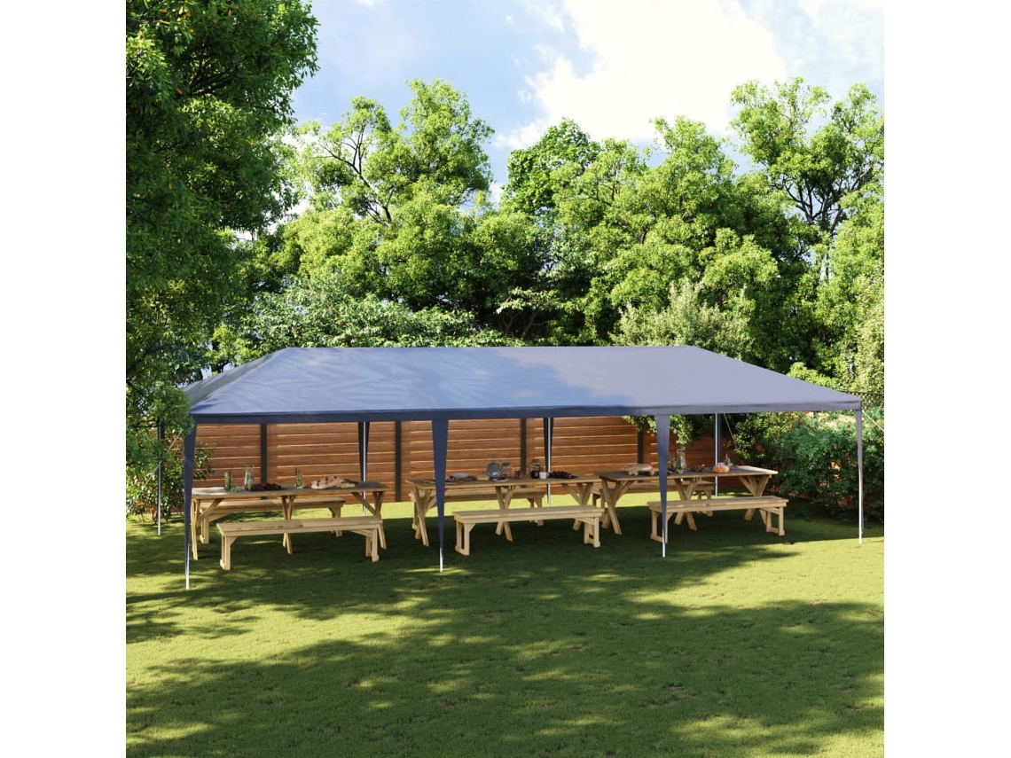Vidaxl Tenda Para Festas 4x9 M Azul