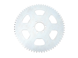 Polia de corrente Mali 65D de aço leve, universal para bicicleta, kart, moto
