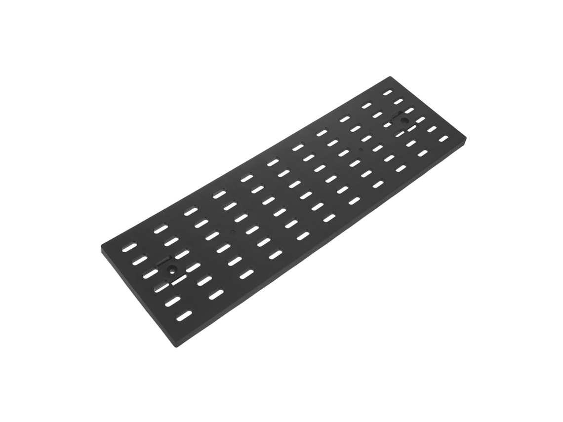 Organizador De Painel Perfurado, Plástico Preto E Material Durável, Mo