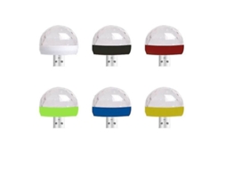 Luz De Cena Disco Led Rgb Usb Portátil Mini (amarelo)