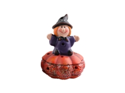 Iluminação de velas de Halloween com design de bruxa LAXISCREED