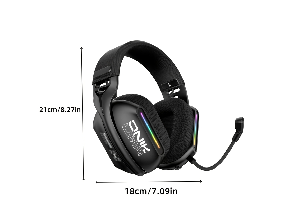 Fone De Ouvido Para Jogos, Três Modos, Design Intra-auricular Dinâmico, Material Plástico