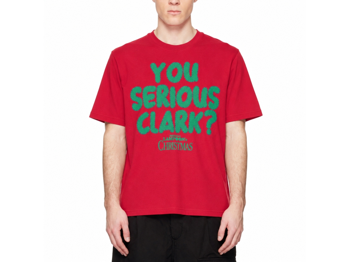 Rockinstone National Lampoon's Christmas Vacation You Serious Clark Green T-shirt Size:xxl