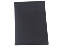 Porta-passaporte, Proteja Seu Passaporte, Preto, Aproximadamente 10 X 14 Cm
