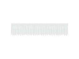 Conjunto 1 Cortina De Renda Vidaxl Branco Poliéster (120 X 750 Cm)