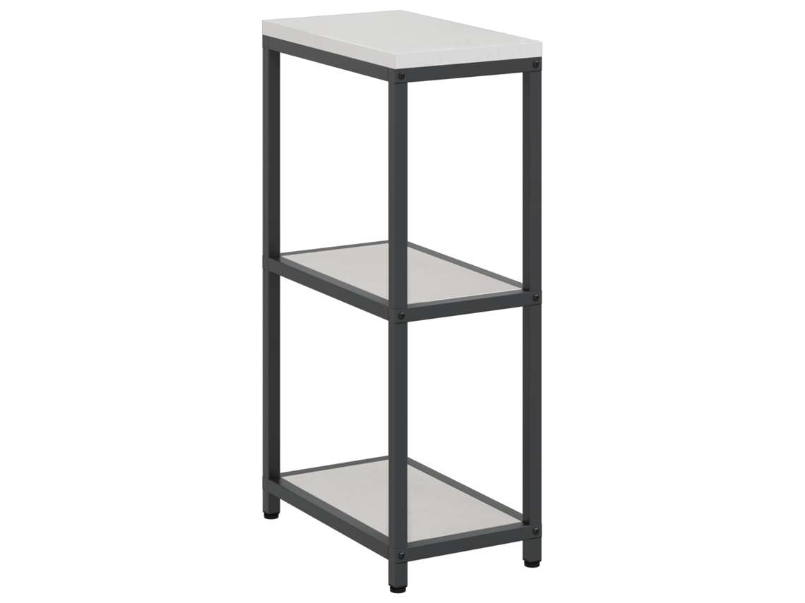 Conjunto 1 Armazenamento De Cozinha Vidaxl Prateado Aço (30 X 50 X 92 Cm)