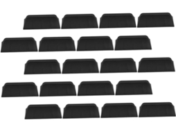 Conjunto Nuobesty de 24 clipes para ajuste de mesa, tecido móvel e mesa Sedor Painéis