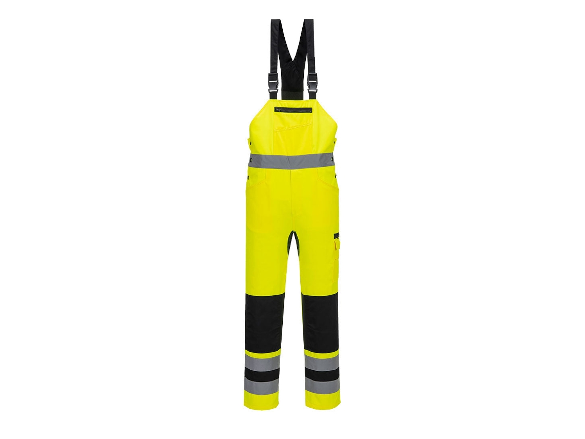 Peto De Trabalho De Alta Visibilidade Ecológico Wx2 | Sustentável Amarillo/negro / 6xl