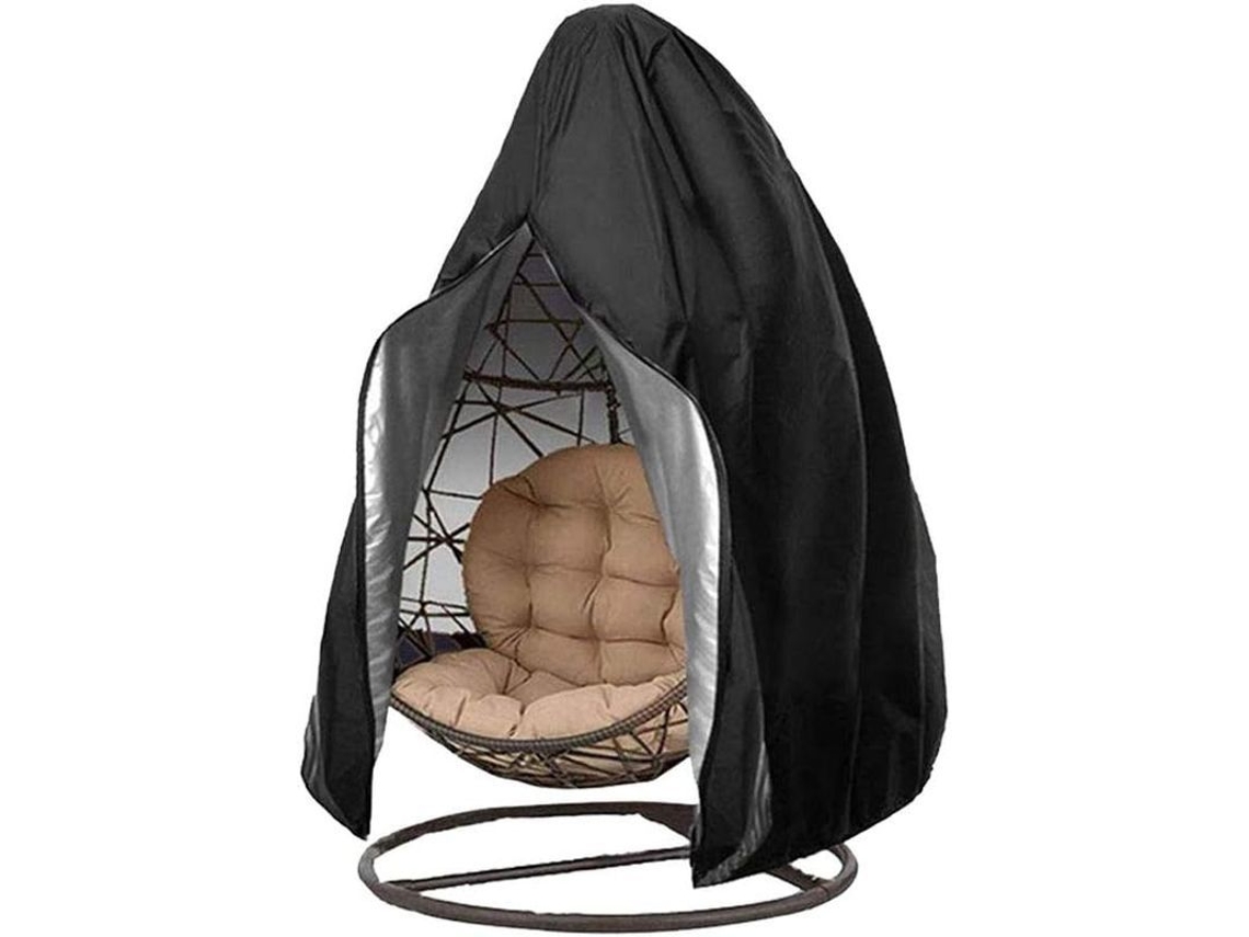 Fundas Para Sillas Colgantes Impermeables, Funda De Silla De Jardín 210d Oxford Antiviento Exterior
