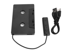 Conversor de cassete para carro Bluetooth 5.0 4 canais plug and play com cabo USB S/MARCA
