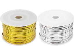 Abraçadeiras De Metal Reutilizáveis, Ferro E Folha De Alumínio, 2 Unidades Flexíveis Para Sacos De Doces E Pães, Para