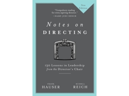 Livro Notes on Directing de Frank Hauser e Russell Reich (Inglês)