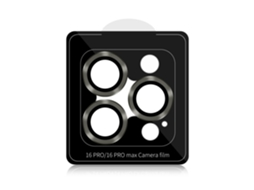 A Película Adequada Paradisco Com Qualidade De Cd E Acabamento Metálico cinza Titânio, Apple Iphone 17 Pro Max