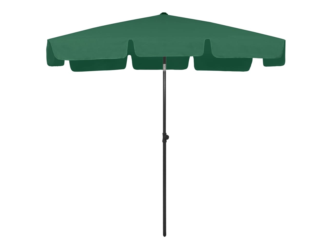 Guarda Sol | Para Sol | Toldo De Vela De Praia 200x125 Cm Verde Wsd977933 Lovely Home
